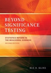 book Beyond Significance Testing: Statistics Reform in the Behavioral Sciences