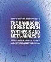 book The Handbook of Research Synthesis and Meta-Analysis