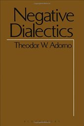 book Negative Dialectics