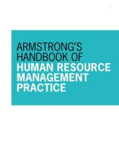 book Armstrong's Handbook of Human Resource Management Practice