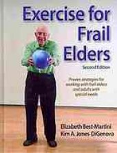 book Exercise for frail elders