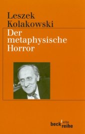 book Der metaphysische Horror