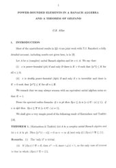 book Conference on Automatic Continuity and Banach Algebras, Canberra, January 1989