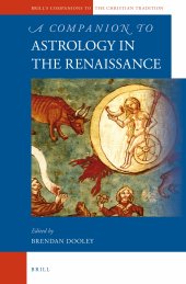 book A Companion to Astrology in the Renaissance