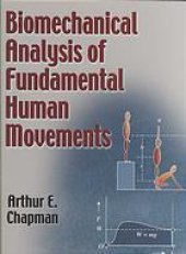 book Biomechanical analysis of fundamental human movements