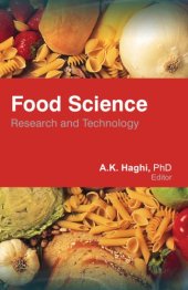 book Food Science: Research and Technology