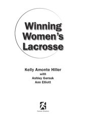 book Winning women's lacrosse