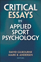 book Critical Essays in Applied Sport Psychology