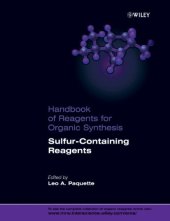 book Handbook of Reagents for Organic Synthesis, Sulfur-Containing Reagents