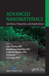 book Advanced Nanomaterials: Synthesis, Properties, and Applications