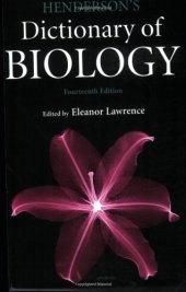 book Henderson's Dictionary of Biology