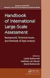 book Handbook of International Large-Scale Assessment: Background, Technical Issues, and Methods of Data Analysis