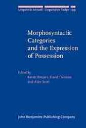 book Morphosyntactic categories and the expression of possession