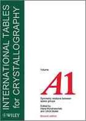 book International tables for crystallography