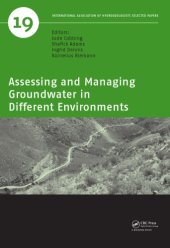 book Assessing and Managing Groundwater in Different Environments