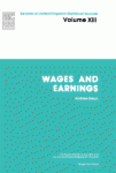 book Wages and Earnings. Reviews of United Kingdom Statistical Sources