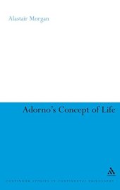 book Adorno's Concept of Life