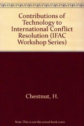 book Contributions of Technology to International Conflict Resolution