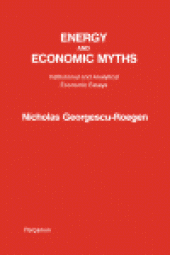 book Energy and Economic Myths. Institutional and Analytical Economic Essays