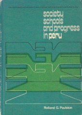 book Society, Schools and Progress in Peru