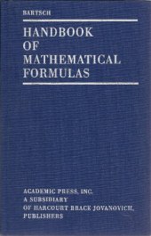 book Handbook of Mathematical Formulas