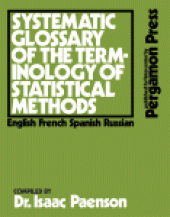 book Systematic Glossary of the Terminology of Statistical Methods. English/French/Spanish/Russian