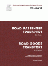 book Road Passenger Transport: Road Goods Transport. Reviews of United Kingdom Statistical Sources