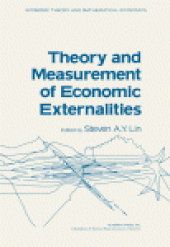 book Theory and Measurement of Economic Externalities