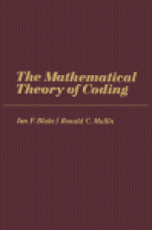 book The Mathematical Theory of Coding