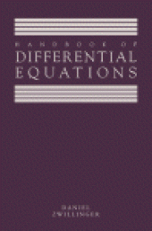 book Handbook of Differential Equations