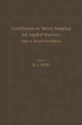 book Contributions to Survey Sampling and Applied Statistics