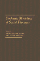 book Stochastic Modelling of Social Processes