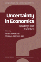 book Uncertainty in Economics. Readings and Exercises