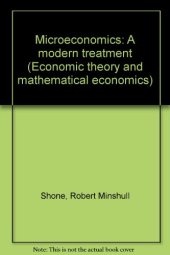 book Microeconomics. A Modern Treatment