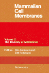 book The Diversity of Membrane. Mammalian Cell Membranes, Volume 2