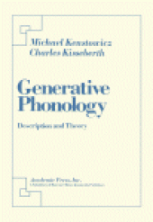 book Generative Phonology. Description and Theory