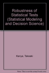 book Robustness of Statistical Tests