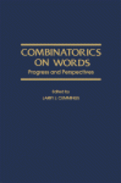 book Combinatorics on Words. Progress and Perspectives