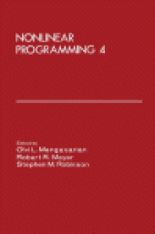 book Nonlinear Programming 4. Proceedings of the Nonlinear Programming Symposium 4 Conducted by the Computer Sciences Department at the University of Wisconsin–Madison, July 14–16, 1980