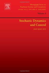 book Stochastic Dynamics and Control