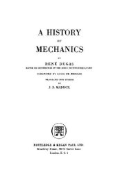 book The history of mechanics