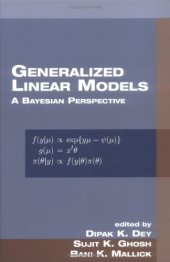 book Generalized linear models - a Bayesian perspective