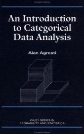 book An Introduction to Categorical Data Analysis