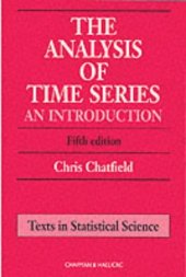 book The analysis of time series: an introduction