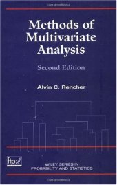 book Methods of multivariate analysis