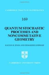 book Quantum stochastic processes and noncommutative geometry