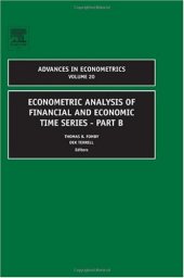 book Econometric analysis of financial and economic time series