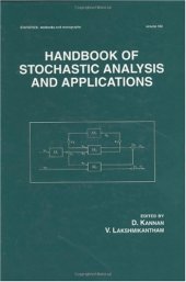 book Handbook of stochastic analysis and applications