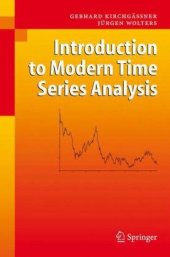 book Introduction to Modern Time Series Analysis