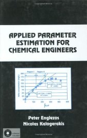 book Applied parameter estimation for chemical engineers